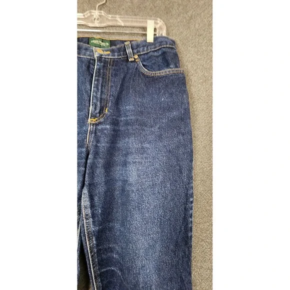 Lauren Jeans Co Ralph Lauren Dark Wash Denim Jeans Classic Fit Size 10‎ - Picture 2 of 11
